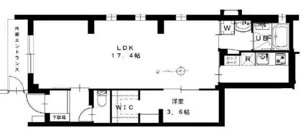 ＴＫＲ５番館の物件間取画像